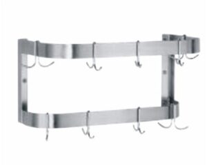 Colgador de ollas 36" acero inoxidable  - ModernChef - MOD. WC-36DWPR-36