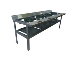 Estufón Power Flame P-40 de 4 quemadores - 76x26x24¨ - Modernchef Mod. MCHES04P40