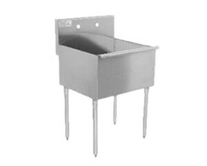 Fregadero 1 poceta 21x24” acero inoxidable – ModernChef -ELITE Mod. ES4-1-2124