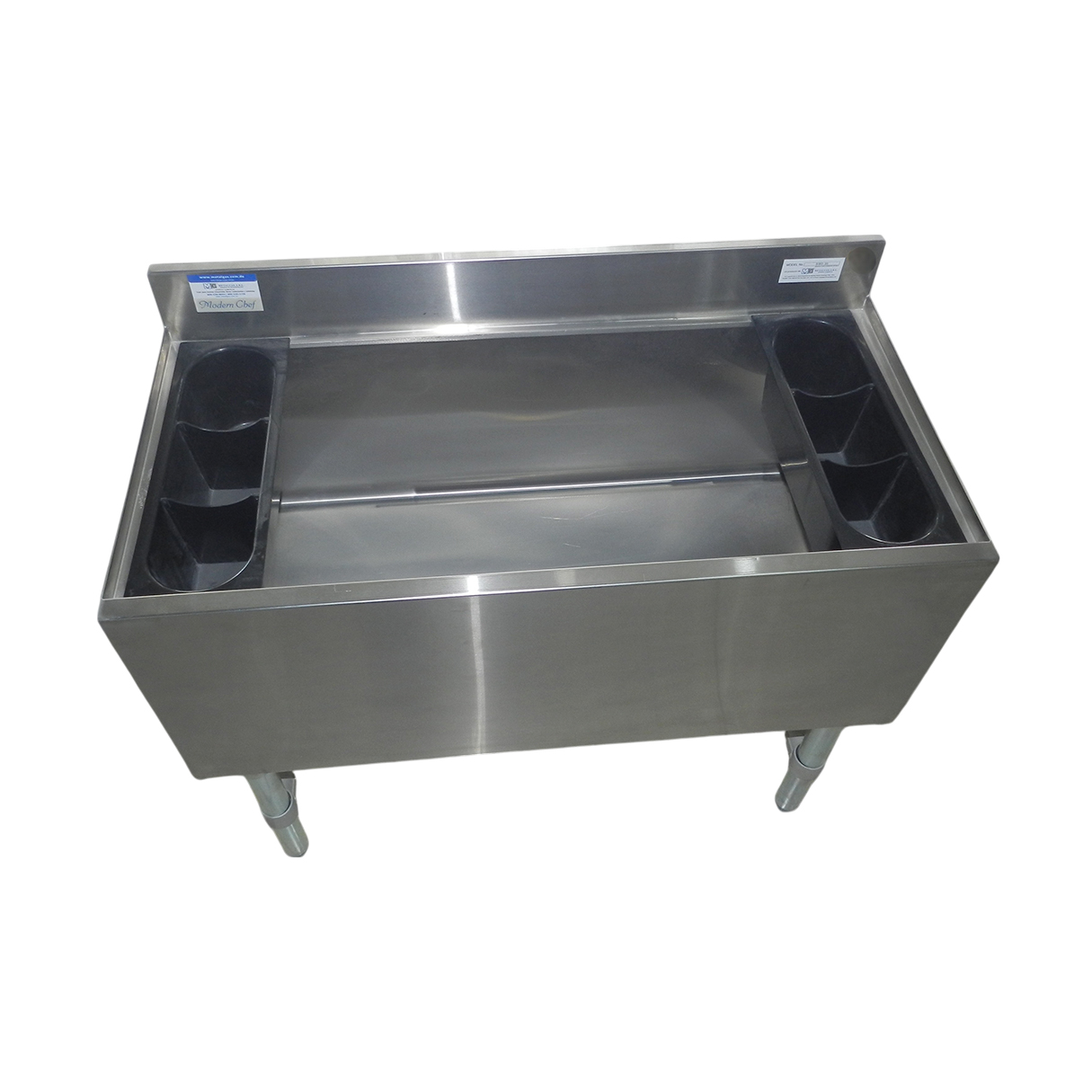 Bin de hielo 23" para bar acero inoxidable – ModernChef -ELITE Mod. SIB3-23 - Image 3