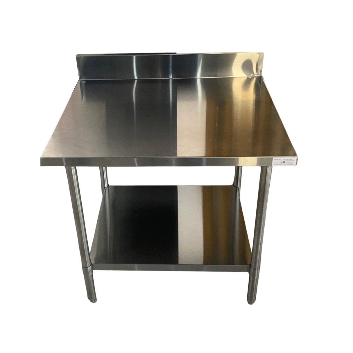 Mesa 30x36″ acero inoxidable 304 respaldo 5″– ModernChef - ELITE – MOD. 393-TSS3-3036B5 - Imagen 3