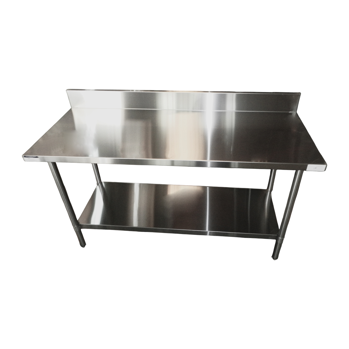 Mesa 30x72″ acero inoxidable 430 respaldo 2″ – ModernChef - Mod. 393-MGWTG-30722R-418 - Imagen 3
