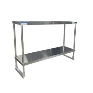 Repisa doble 12×48″ acero inoxidable  - ModernChef -ELITE – Mod. 484-DOSA4-1248