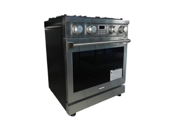 Estufa 4 hornillas y horno 30" en acero inoxidable - Heavy Ware - Mod. HWG3004 - Imagen 2