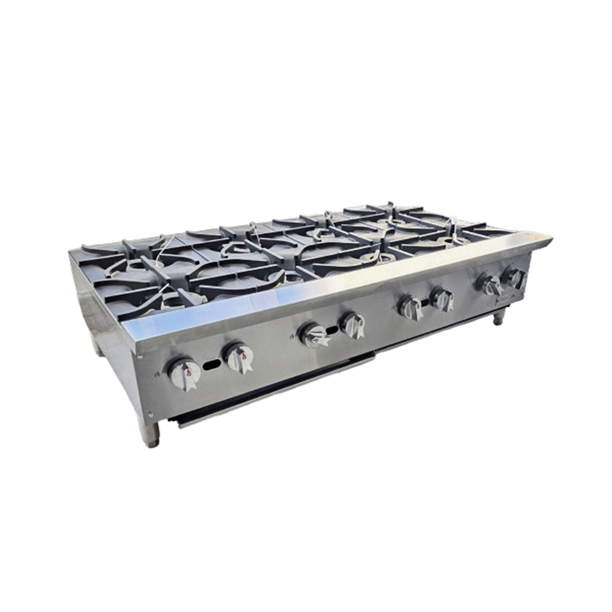 Estufa comercial de 8 quemadores 48" – ModernChef -PLATINUM Mod. MGHPA48-PLA - Imagen 4