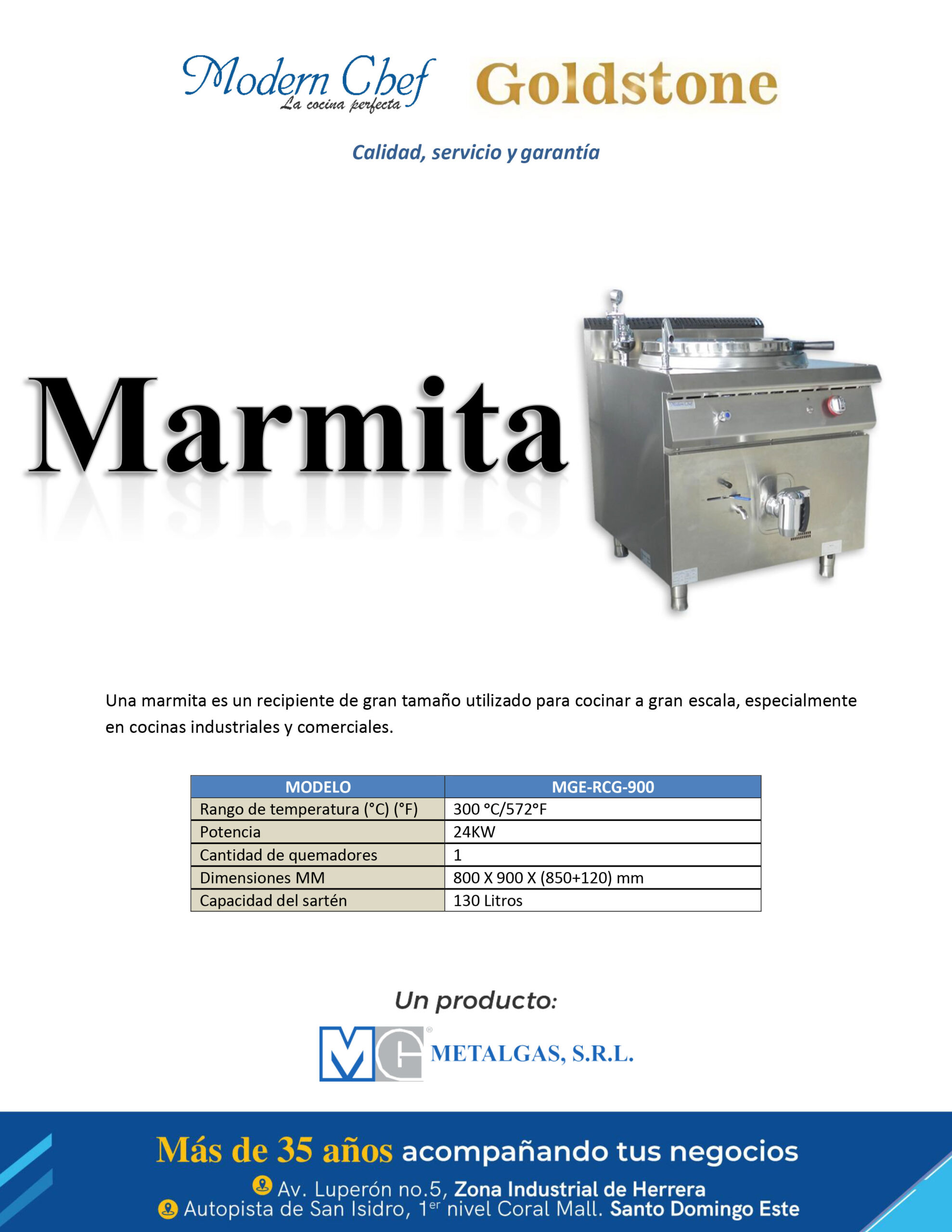 Brochure marmita