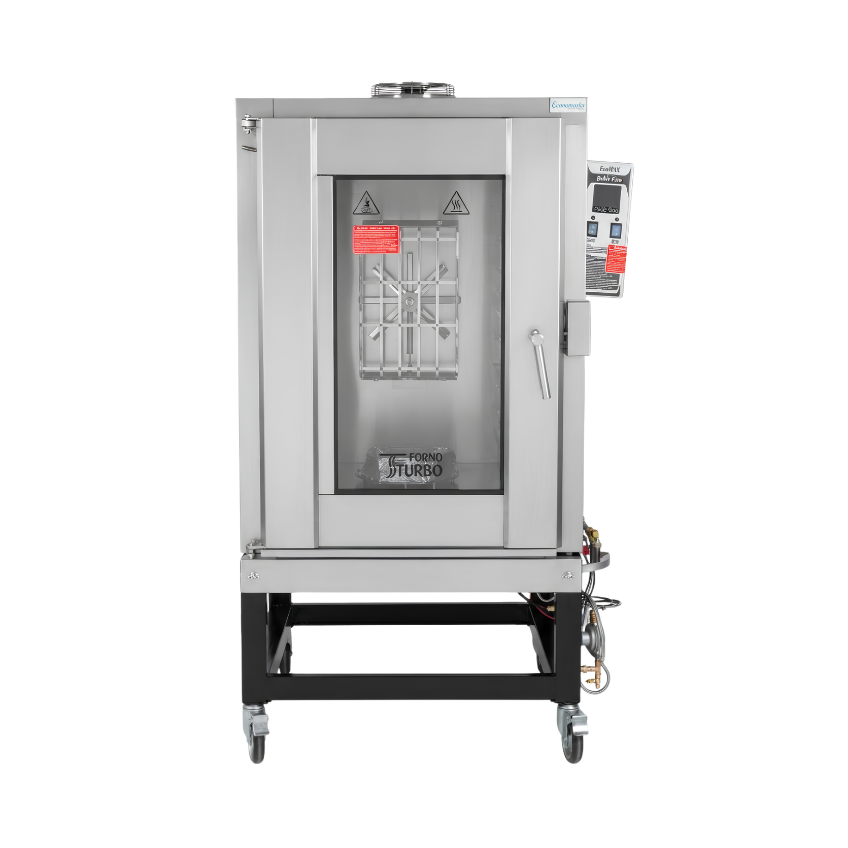 Horno de Panadería de Convección y Vapor doble- Acero Inoxidable - Economaster Mod. ECOTG-300TG