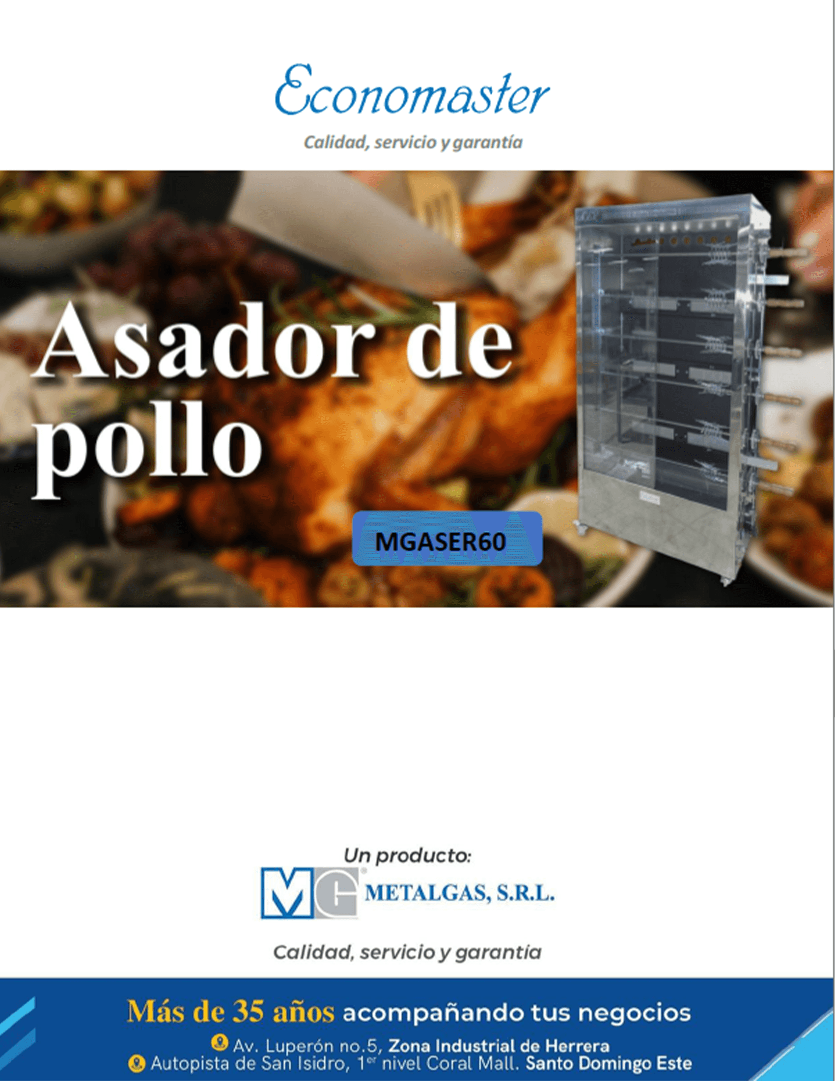 Manual de Asador de Pollo