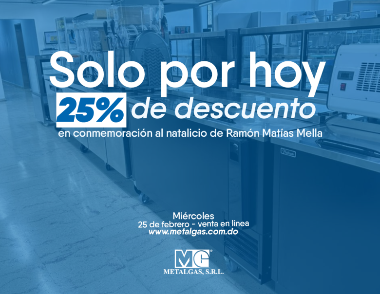 solo por hoy 25% pagina de inicio